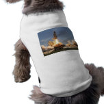 Atlantis Space Shuttle Dog T Shirt