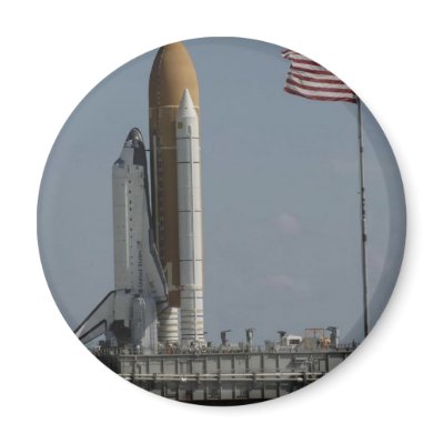 Atlantis Space Shuttle Magnet by FarewellAtlantis