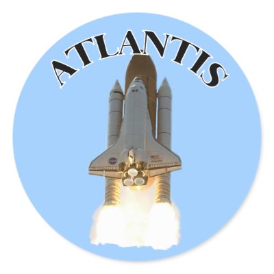 Atlantis Stickers by DODGERFL