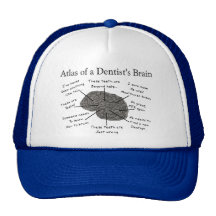 Atlas of a Dentist's Brain Trucker Hats
