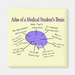 Atlas of a Medical Student's Brain #2 Fridge Magnets