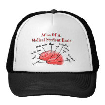 Atlas of Medical Student Brain Mesh Hats