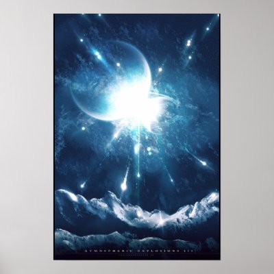 ATMOSPHERIC EXPLOSIONS III POSTER by mrlajun