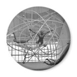 'Atom Man' Magnet