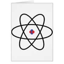 atom nucleus chemistry cards