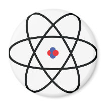 Atom Nucleus Refrigerator Magnets