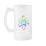 atom rainbow coffee mug