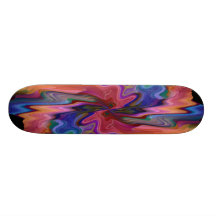Atom Smashing Skateboard