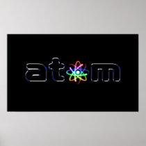 Atom - unique Poster