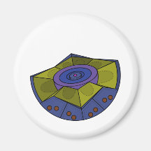 AtomBall7 Refrigerator Magnet