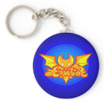 atombat logo v2 Keychain