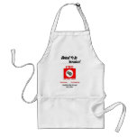 "Atomic Bomb Works" aprons