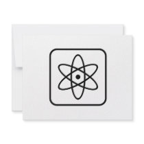 Atomic Chic Personalized Invites