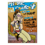 Atomic Cowboy Greeting Card