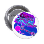 Atomic Dog Retro Rap Hip Hop Rave Electro Pins