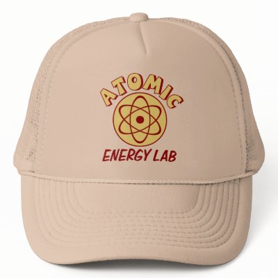 Atomic Energy Lab Hats by pounddesigns