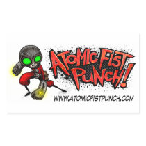 ATOMIC FIST PUNCH Stickers!
