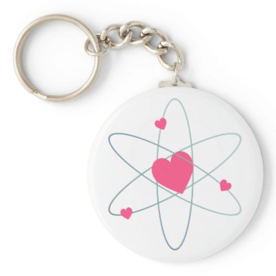 Atomic Heart Keychain by enchantedtoast