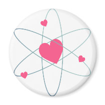 Atomic Heart Fridge Magnet
