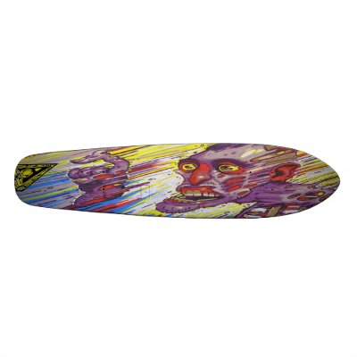 Atomic Impact @ Ground Zero Sk8 Deck Skate Board Deck by Avatar_Sk8z