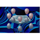 Atomic orbitals in cyclic dimension photo sculptures