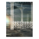 Atomic rise post card