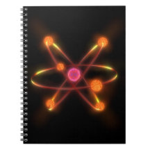 Atomic Spiral Note Books