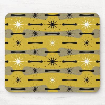 Atomica - Retro Mod Mousepad by billoneil