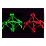 Atomium Collage Cards