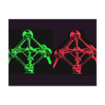 Atomium Collage Post Cards