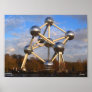 Atomium Poster, 10" x 7.5"