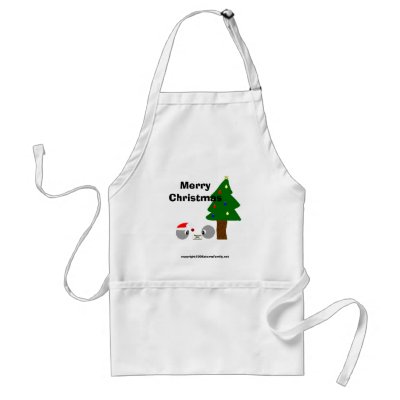 atoms cup design christmas, Merry Christmas, co... Apron by mistergrinch