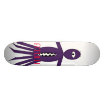 ATOMS VIDEO GAMES BOARD SKATE BOARD DECK
