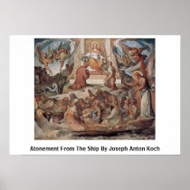Atonement From The Ship By Joseph Anton Koch Posters