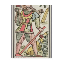 Atonement, tarot card, French Post Cards