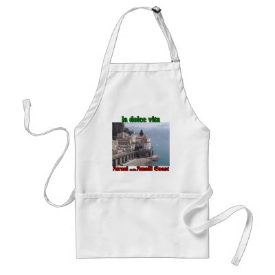 Atrani Italy Aprons by claybuster
