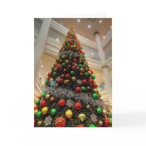 Atrium Christmas Tree Card