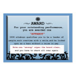 attaboy certificate