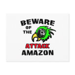 Attack Amazon Post Card