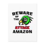 Attack Amazon Post Card