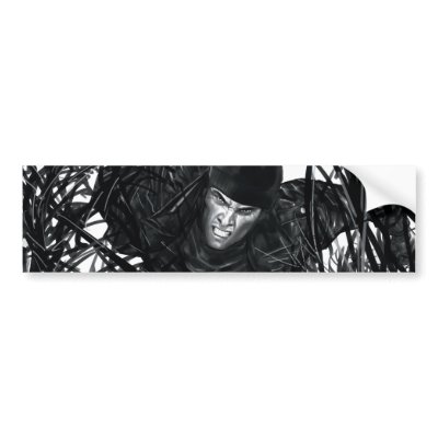 ATTACK BUMPER STICKER by LiquidComics