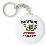 Attack Canary Keychains