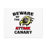 Attack Canary Post Cards