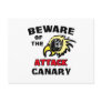 Attack Canary Post Cards