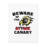 Attack Canary Postcards
