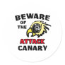 Attack Canary Sticker