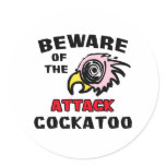 Attack Cockatoo stickers