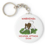 Attack Dog Buffy Keychain