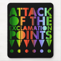Attack Logo: Summer Ombre Mousepad