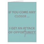 Attack of Opportunity